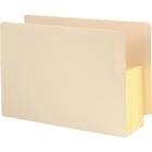 Smead End Tab File Pockets with Reinforced Tab - Legal - 8 1/2" x 14" Sheet Size - 1200 Sheet Capacity - 5 1/4" Expansion - Straight Tab Cut - 11 pt. Folder Thickness - Manila - Manila - Recycled