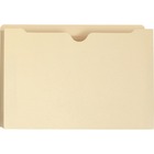 Smead Legal Recycled File Jacket - 8 1/2" x 14" - 1" Expansion - Manila - 10% Recycled