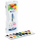 Prang 16 Oval Semi-Moist Watercolors - 5.15 mL - 16 / Set - Assorted