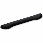 Compucessory Soft Skin Gel Wrist Rest - 18" (457.20 mm) x 3" (76.20 mm) x 1" (25.40 mm) Dimension - Black - Gel, Rubber - Stain Resistant - 1 Pack