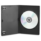 Compucessory CD/DVD Storage Case - 7.4" (188.7 mm) x 5.3" (133.4 mm) x 0.5" (12.7 mm) - Black - Plastic - 5/Pk