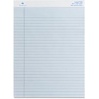Sparco Colored Legal Ruled Pads - 50 Sheets - Glue - 0.34" Ruled - 16 lb Basis Weight - 8 1/2" x 11 3/4" - Orchid Paper - Heavyweight, Micro Perforated, Bond Paper, Easy Tear, Stiff-back, Rigid - 1 Each