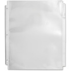 Sparco Top-Loading Sheet Protectors with Index Tabs - Clear - Polypropylene - 5 / Set