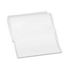 Sparco Continuous Paper - Letter - 8 1/2" x 11" - 18 lb Basis Weight - 2600 / Carton - White