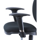 Safco Metro Extnd-height Chair Adjustable Arm Kit - Black - 2 / Pair