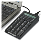 Kensington 72274 Notebook Keypad/Calculator with USB Hub - PC & MAC Compatible - Cable Connectivity - USB Interface - 19 Key - PC