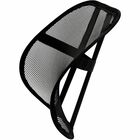 Fellowes Office Suites Mesh Back Support - Black - Mesh Fabric