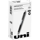 uniball™ Retractable Gel Pens - Medium Pen Point - 0.7 mm Pen Point Size - Refillable - Retractable - Black Gel-based Ink - 1 Each