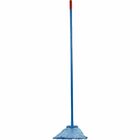 Layflat Screw Type Mop Kit - 54" (1371.60 mm) Fiberglass Handle - 1 Each - Blue