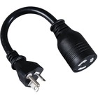 Tripp Lite 6in Power Cord Adapter Cable Heavy Duty L5-20R to 5-20P 20A 12AWG 6" - 15.24cm