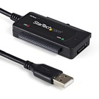 StarTech.com USB 2.0 to IDE SATA Adapter - 2.5 / 3.5" SSD / HDD - USB to IDE & SATA Converter Cable - USB Hard Drive Adapter (USB2SATAIDE) - Quickly and easily connect SATA and/or IDE hard drives through USB 2.0 - usb to ide adapter - usb to sata converte