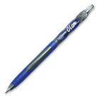 Zebra Pen OLA Ballpoint Pen - Medium Pen Point - 1 mm Pen Point Size - Retractable - Blue - Blue Rubber Barrel - 12 / Box
