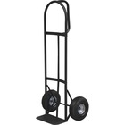 Sparco Heavy-Duty D-Handle Hand Truck - D-shaped Handle - 362.87 kg Capacity - 10" (254 mm) Caster Size - 19" Width x 20" Depth x 50" Height - Charcoal Gray