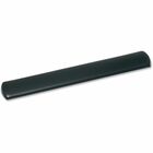 3M Gel Comfort Wrist Rest - 0.75" (19.05 mm) x 19" (482.60 mm) x 2.75" (69.85 mm) Dimension - Black - Gel, Leatherette - 1 Pack