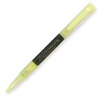 Zebra Pen Zazzle Brights Highlighter - Medium Marker Point - Chisel Marker Point Style - Fluorescent Yellow Water Based Ink - Clear Barrel
