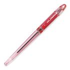 Zebra Pen Jimnie Clip Ballpoint Pen - Medium Pen Point - 1 mm Pen Point Size - Refillable - Retractable - Red - Translucent Barrel - Tungsten Carbide Tip - 1 Each