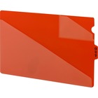 Smead End Tab Poly Out Guides - Printed Center Tab(s) - Message - OUT - Legal - 8 1/2" Width x 14" Length - Red Poly Divider - 50 / Box