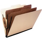 Pendaflex 2/5 Tab Cut Legal Recycled Classification Folder - 8 1/2" x 14" - 2" Expansion - 6 Fastener(s) - 1" Fastener Capacity for Folder - Right of Center Tab Position - 2 Divider(s) - Manila - 100% Recycled - 1 Each