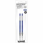 uni® Jetstream RT Ballpoint Pen Refills - 1 mm, Medium Point - Blue Ink - Super Ink, Water Resistant Ink, Fade Resistant, Fraud Resistant - 2 / Pack