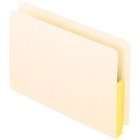 Pendaflex Legal Recycled File Pocket - 8 1/2" x 14" - 3 1/2" Expansion - End Tab Location - Manila - 30% Fiber Recycled - 1 Each
