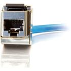 C2G Cat. 6 Shielded Keystone Jack - 1 x RJ-45 Female - Silver