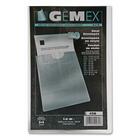 Gemex Clear Vinyl Envelopes - 5" x 8" Sheet Size - Vinyl - Clear - 50 / Pack