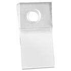 3M ScotchPad Hang Tab - Plastic - Clear - 100 / Box
