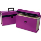 Pendaflex Portafile 01157 Expanding Organizer - Legal, Letter - 8 1/2" x 11" , 8 1/2" x 14" Sheet Size - 5 1/2" Expansion - 19 Pocket(s) - Paper - Purple - 1 Each