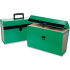 Pendaflex Portafile Legal, Letter Expanding File - 8 1/2" x 11" , 8 1/2" x 14" - 5 1/2" Expansion - 19 Pocket(s) - Paper - Green - 1 Each