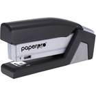 PaperPro 500 Compact Stapler - 15 Sheets Capacity - Half Strip - Black, Gray