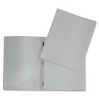 Hilroy Letter Recycled Report Cover - 8 1/2" x 11" - 3 Fastener(s) - Gray