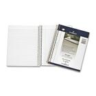 Hilroy Side Bound Wire Bound Notebook - 80 Sheets - 160 Pages - Wire Bound - 18 lb Basis Weight - 7 1/4" x 9 1/2" - White Paper - Copper Binder - Stiff-back, Durable Cover - 1 Each