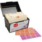 Pendaflex Color Coded Label - "Alphabet" - 1 1/4" x 15/16" Length - Rectangle - 3840 / Box - Self-adhesive