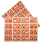 Pendaflex A-Z End End Tab Filing Labels - "Alphabet" - 1 1/4" x 15/16" Length - Rectangle - Pink - 240 / Pack - Self-adhesive