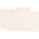 Smead 1/2 Tab Cut Legal Recycled Top Tab File Folder - 9 1/2" x 14 5/8" - 3/4" Expansion - Ivory - 10% Recycled - 100 / Box