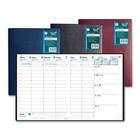 Quo Vadis The President Agenda Planning Diary - Business - Weekly - 1.1 Year - December 2020 till December 2021 - 8:00 AM to 9:00 PM - 1 Week Double Page Layout - 8 1/4" x 10 3/4" Sheet Size - Sewn - Binder - Bright White - Vinyl - Appointment Schedule, N