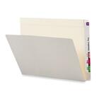Smead Shelf-Master Straight Tab Cut Letter Recycled End Tab File Folder - 8 1/2" x 11" - 3/4" Expansion - Ivory - 10% Recycled - 50 / Box