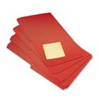 VLB Top Tab File Folder - Legal - 1/2 Tab Cut - Polypropylene - Red - 12 / Pack