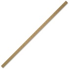 Westcott Wooden Metre Stick with Plain Ends - 1/8, 1/2 Graduations - Metric, Imperial Measuring System - Wood - 1 Each