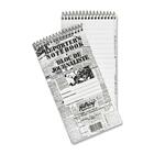 Hilroy Reporter's Notebook - 160 Pages - Spiral - 4" x 8" - Stiff-back - 1Each