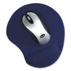 Exponent Microport Mouse Pad With Gel Wrist - 74.80" (1900 mm) x 90.55" (2300 mm) x 9.84" (250 mm) Dimension - Blue - 1 Pack