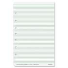 Day-Timer Multipurpose Lined Organizer Pages - 5 1/2" x 8 1/2" Sheet Size - White - 1 Pack