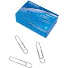 Acme United Corrugated Paper Clip - 100 / Box - Steel