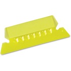 Pendaflex Hanging File Folder Tab - Blank Tab(s) - Yellow Plastic Tab(s) - 25 / Pack