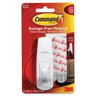 3M Reusable Command Adhesive Strip Hook - 1 Large Hook - for Multipurpose - 1 / Pack