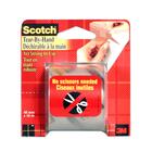 3M Scotch Tear-By-Hand Packaging Tape - 17.3 yd (15.8 m) Length x 1.88" (47.6 mm) Width - 1.50" Core - Rubber Resin - 1 Each - Clear