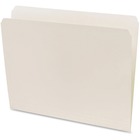 Pendaflex Interior Top Tab File Folder - Letter - 8 1/2" x 11" Sheet Size - Top Tab Location - 9.5 pt. Folder Thickness - Kraft - Ivory - Recycled - 100 / Box