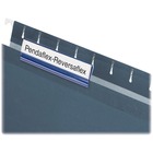 Pendaflex Hanging File Folder Hard Tab - Blank Tab(s)3.50" Tab Width - Clear Tab(s) - 25 / Box