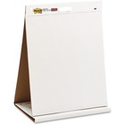 3M Post-it Tabletop Easel Pad - 20 Sheets - Plain - 18 lb Basis Weight - 20" x 23"20" (508 mm) - White Paper - Bleed Resistant - 1 Each