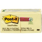 Post-itÂ® Super Sticky Notes - 2" x 2" - Square - Yellow - Self-adhesive - 10 / Pack